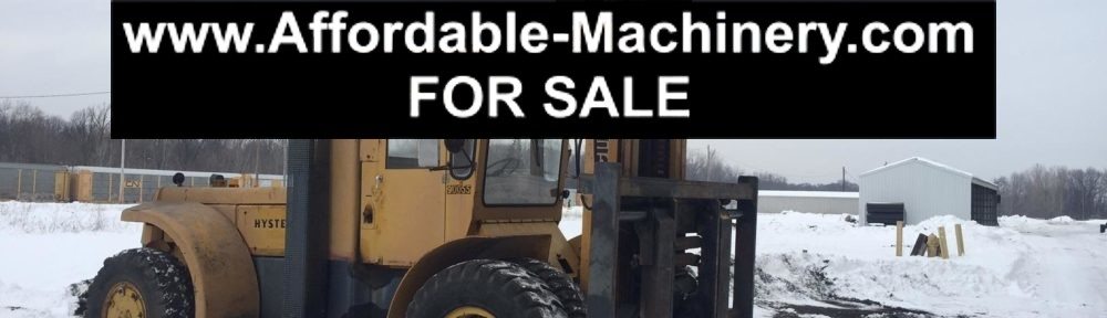 40,000lb. Capacity Hyster Air-Tire Forklift For Sale