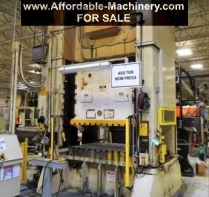 400 Ton Capacity Heim Straight Side Press For Sale