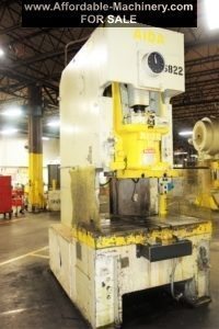 165 Ton Capacity Aida Single-Point Gap Frame Press For Sale