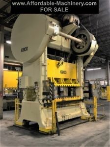 ​300 Ton Capacity Minster Straight Side Press For Sale