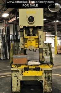 60 Ton Capacity Aida Gap Frame Press For Sale - Used