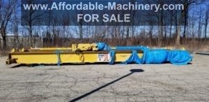 15 Ton Capacity Shepard Niles Overhead Bridge Crane For Sale