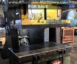 250 Ton Capacity Verson Single-Point Gap-Frame Press For Sale