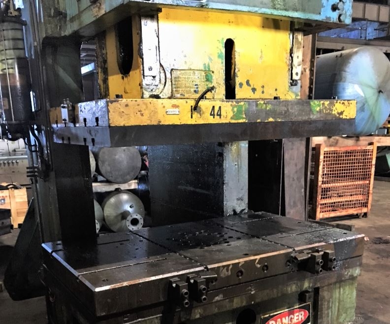 250 Ton Capacity Verson Single-Point Gap-Frame Press For Sale