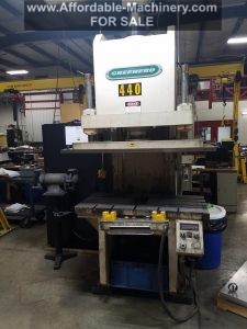 75 Ton Greenerd C Frame Hydraulic Press For Sale