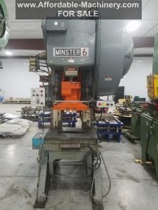 60 Ton Capacity Minster OBI Press For Sale