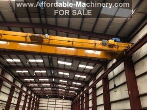 25 Ton Anchor and Hoist Bridge Crane with Shawbox Hoist For Sale