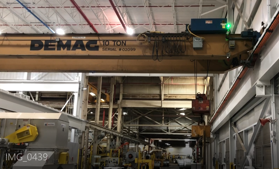 10 Ton Demag Overhead Bridge Crane For Sale